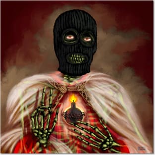 MASKED JESUS Posters and Art